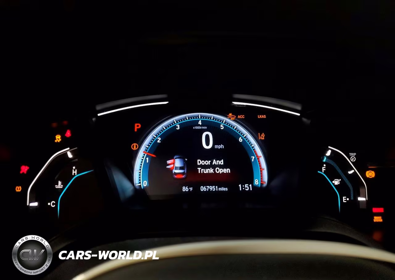 2020 Honda Civic Lx VIN:19XFC2F66LE215242 - 9