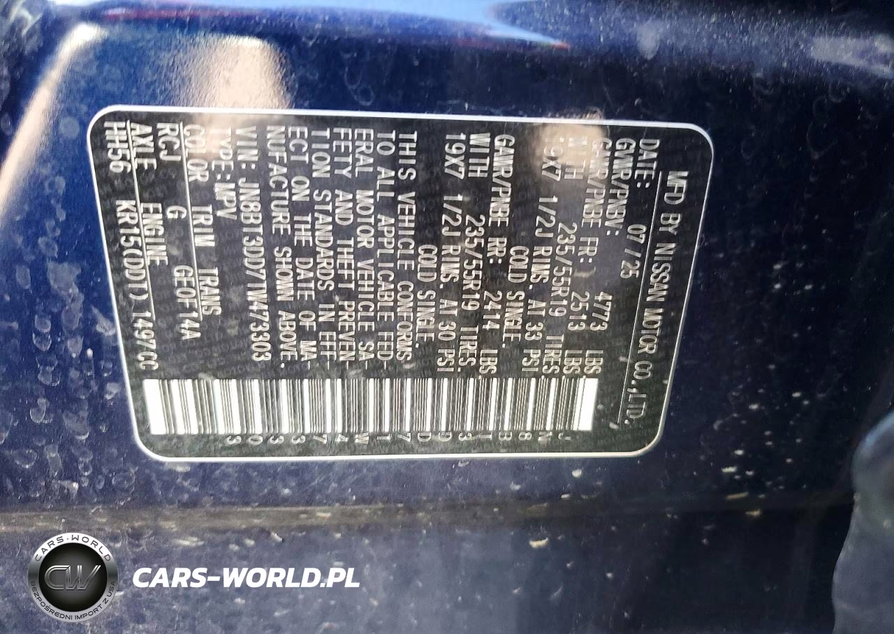 2026 Nissan Rogue Platinum VIN:JN8BT3DD7TW473303 - 13
