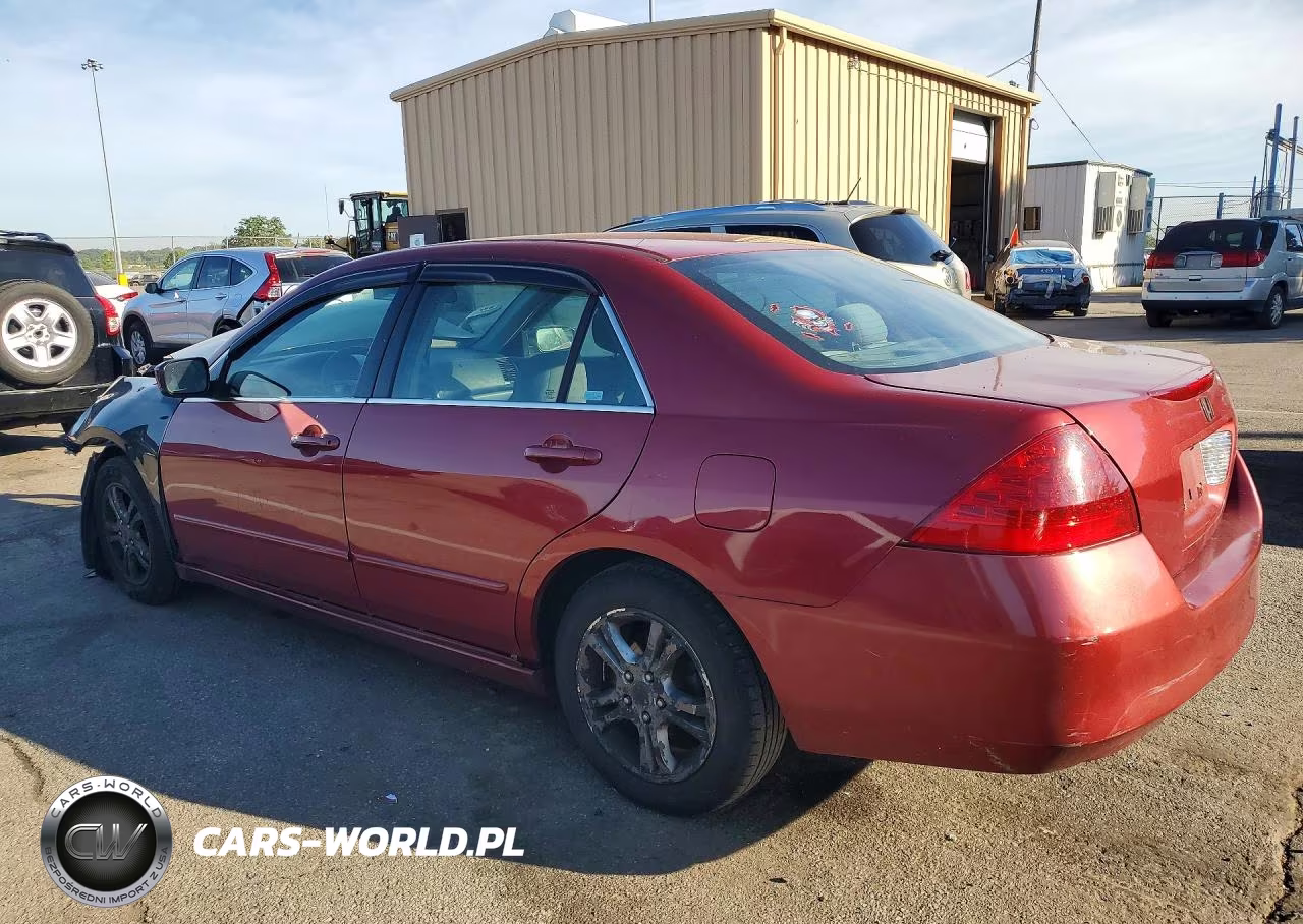 2007 Honda Accord Se VIN:1HGCM56387A194637 - 2