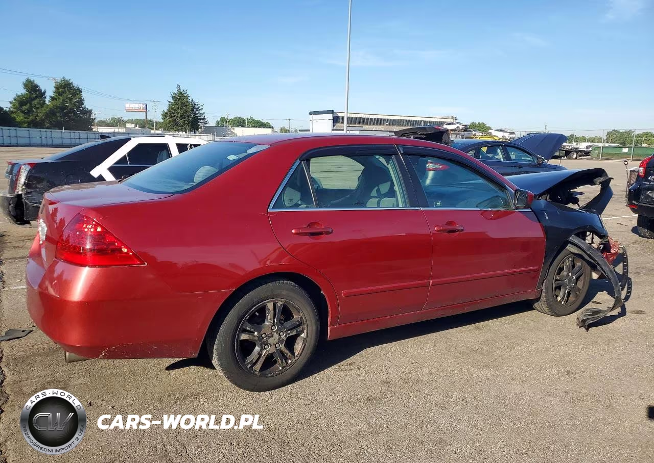 2007 Honda Accord Se VIN:1HGCM56387A194637 - 3