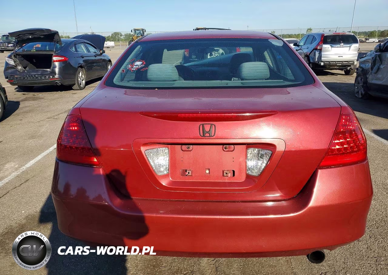 2007 Honda Accord Se VIN:1HGCM56387A194637 - 6