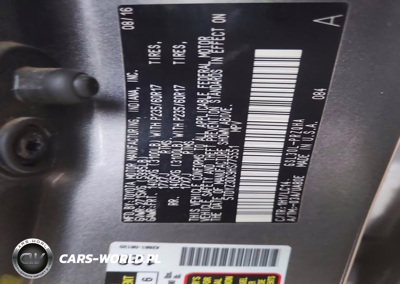 2017 Toyota Sienna Xle 8-Passenger VIN:5TDYZ3DC9HS775551 - 13