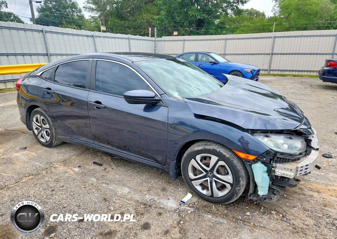 2018 Honda Civic Lx VIN:2HGFC2F57JH569765 - 4