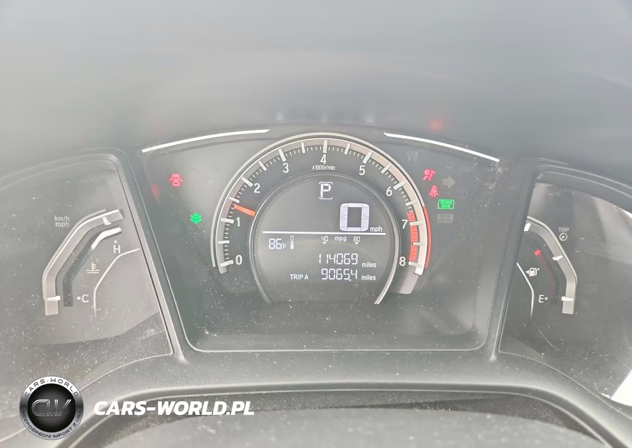 2018 Honda Civic Lx VIN:2HGFC2F57JH569765 - 9