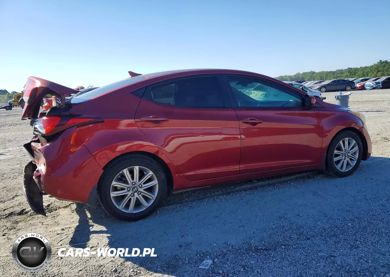 2014 Hyundai Elantra Se VIN:5NPDH4AE4EH537475 - 3