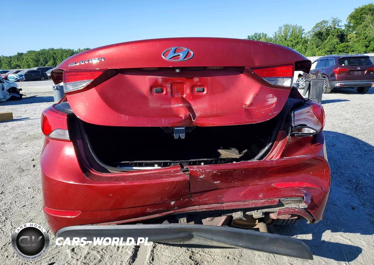 2014 Hyundai Elantra Se VIN:5NPDH4AE4EH537475 - 6