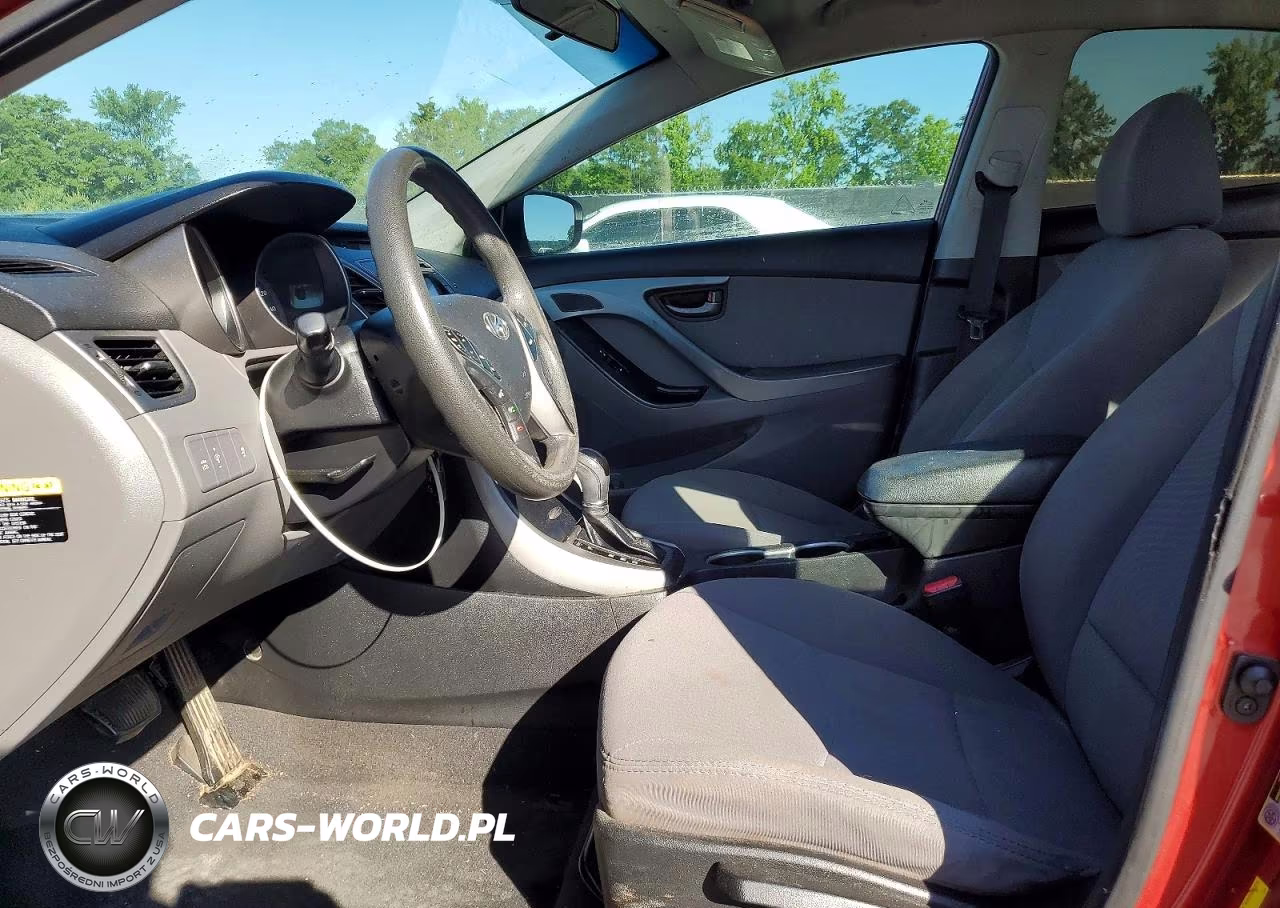 2014 Hyundai Elantra Se VIN:5NPDH4AE4EH537475 - 7