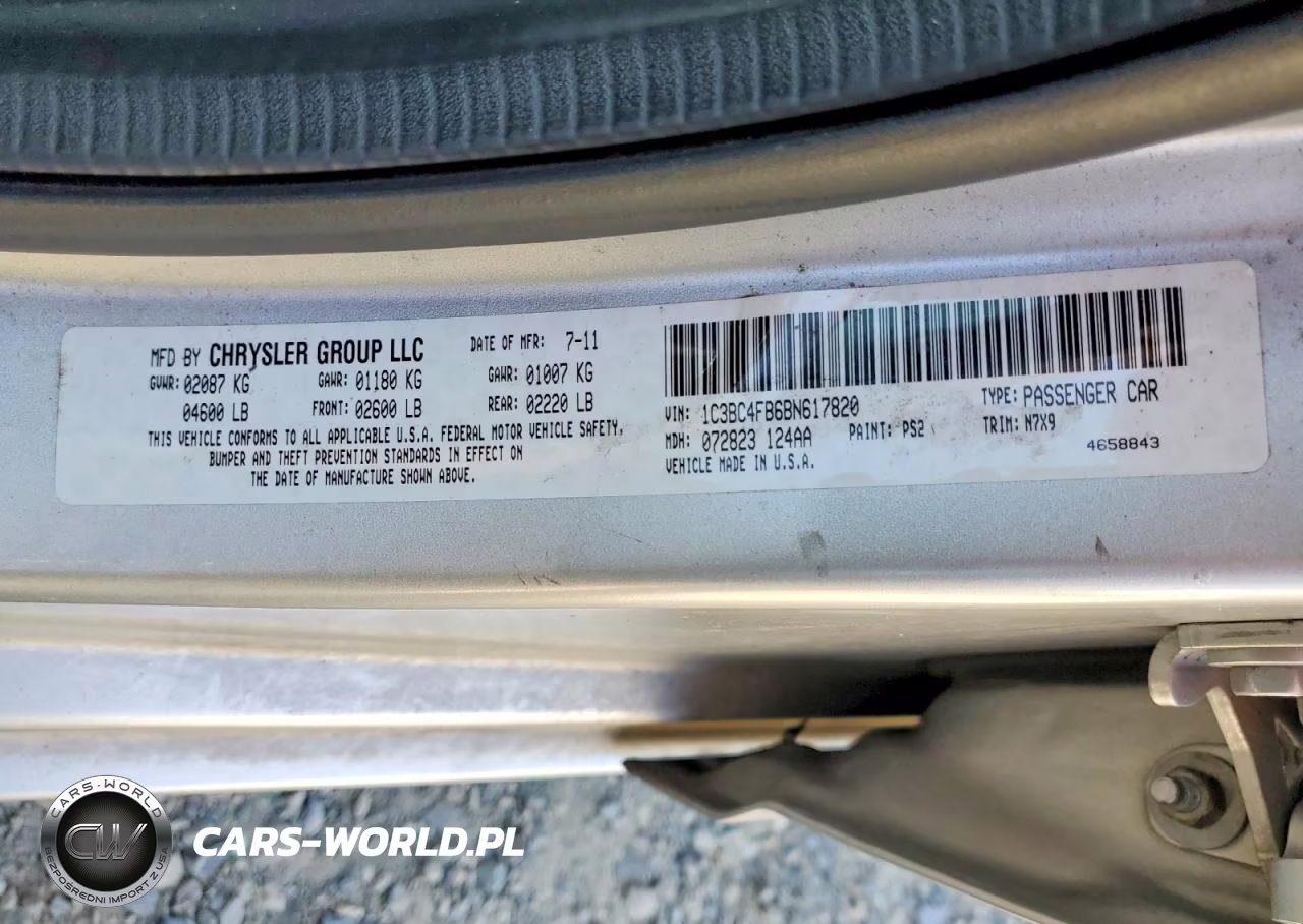 2011 Chrysler 200 Lx VIN:1C3BC4FB6BN617820 - 12