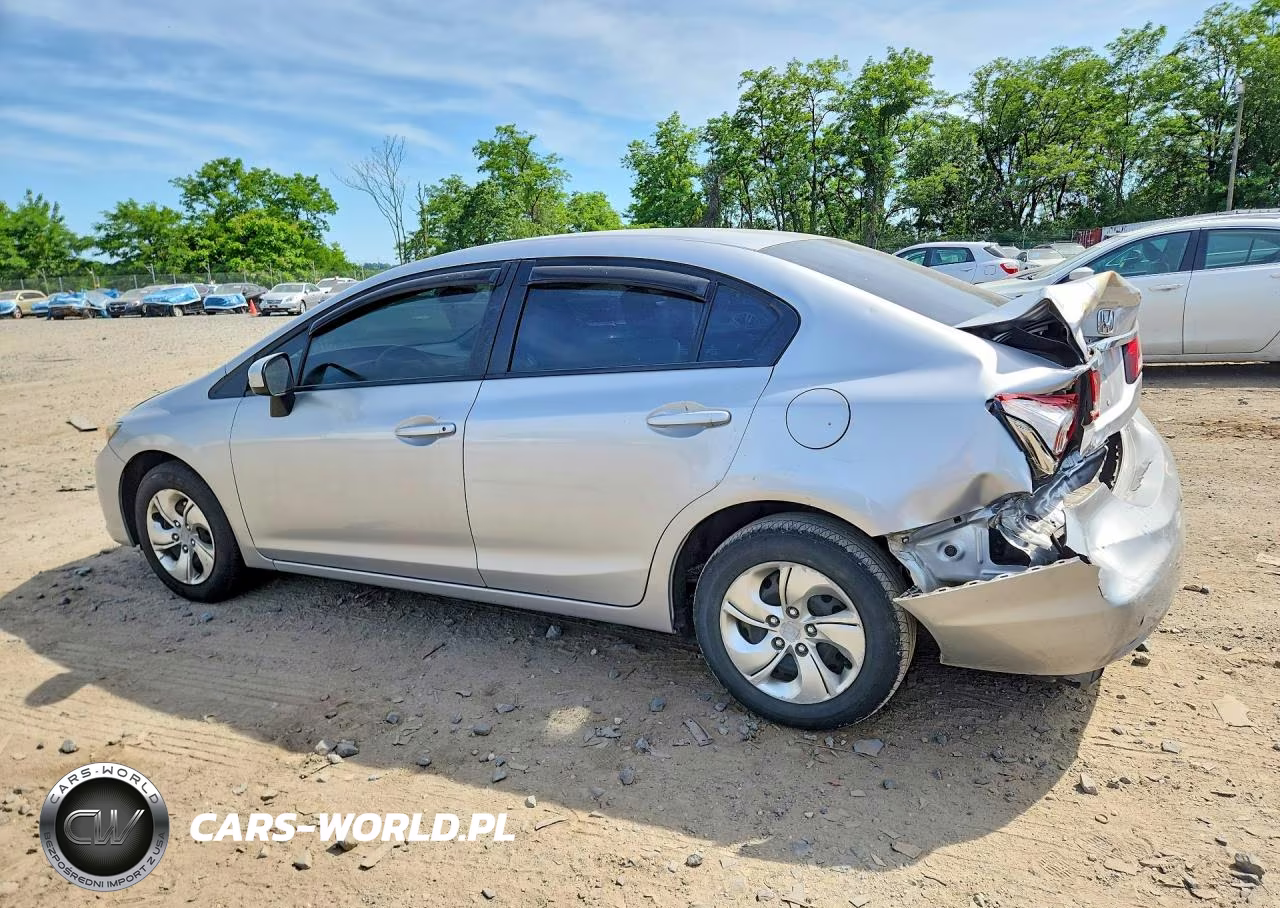 2015 Honda Civic Lx VIN:19XFB2F52FE116707 - 2