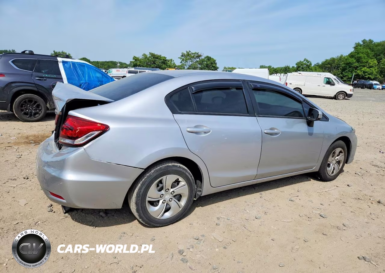 2015 Honda Civic Lx VIN:19XFB2F52FE116707 - 3