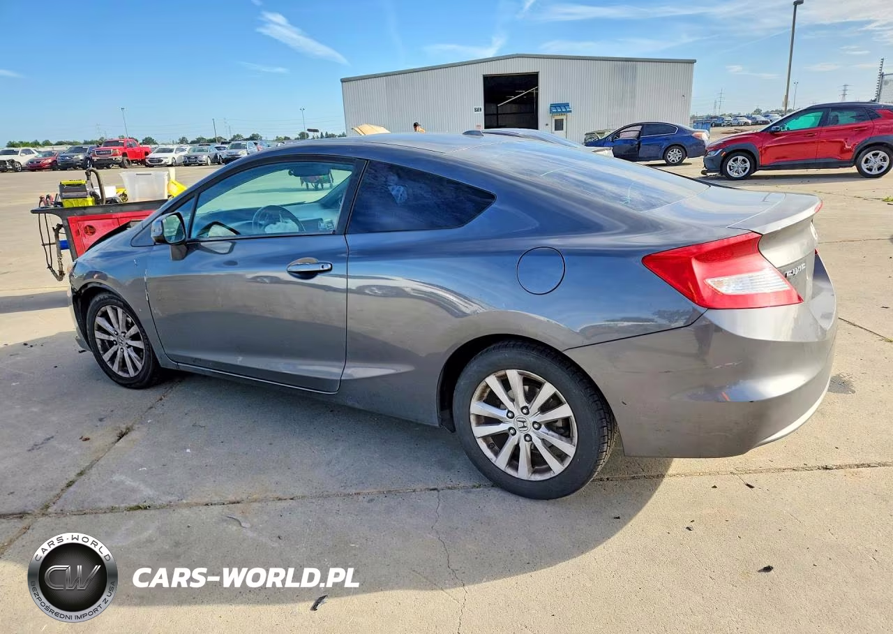 2012 Honda Civic Exl VIN:2HGFG3B15CH534044 - 2