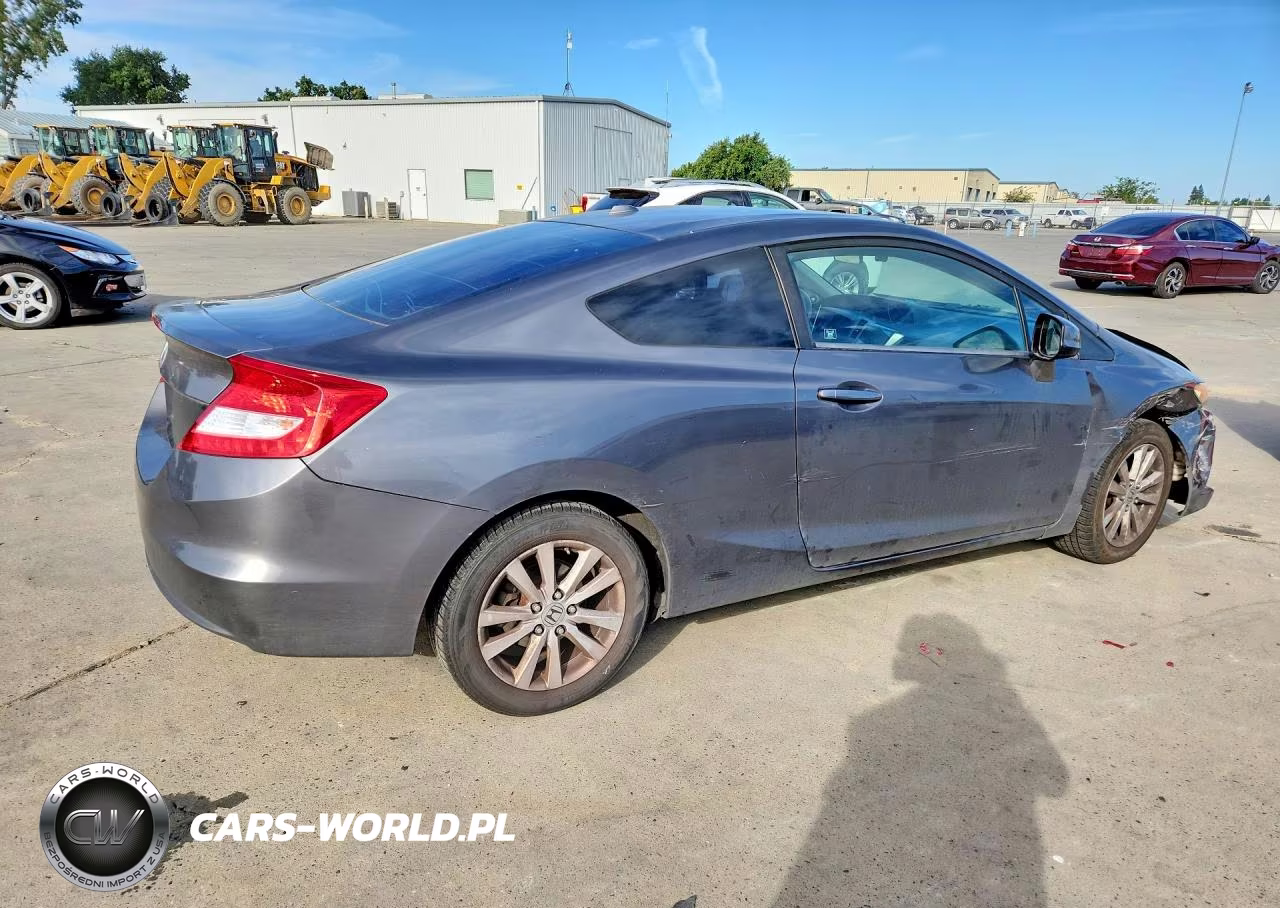 2012 Honda Civic Exl VIN:2HGFG3B15CH534044 - 3