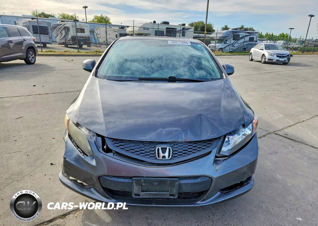2012 Honda Civic Exl VIN:2HGFG3B15CH534044 - 5