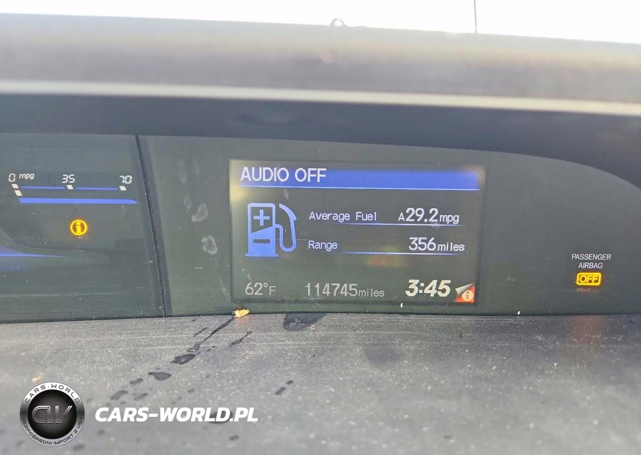 2012 Honda Civic Exl VIN:2HGFG3B15CH534044 - 9