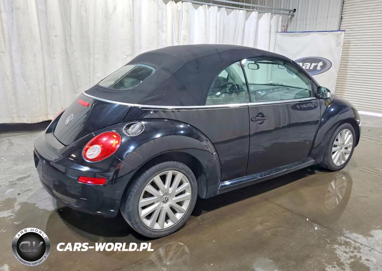 2008 Volkswagen New Beetle Convertible Se VIN:3VWRF31Y18M407052 - 3