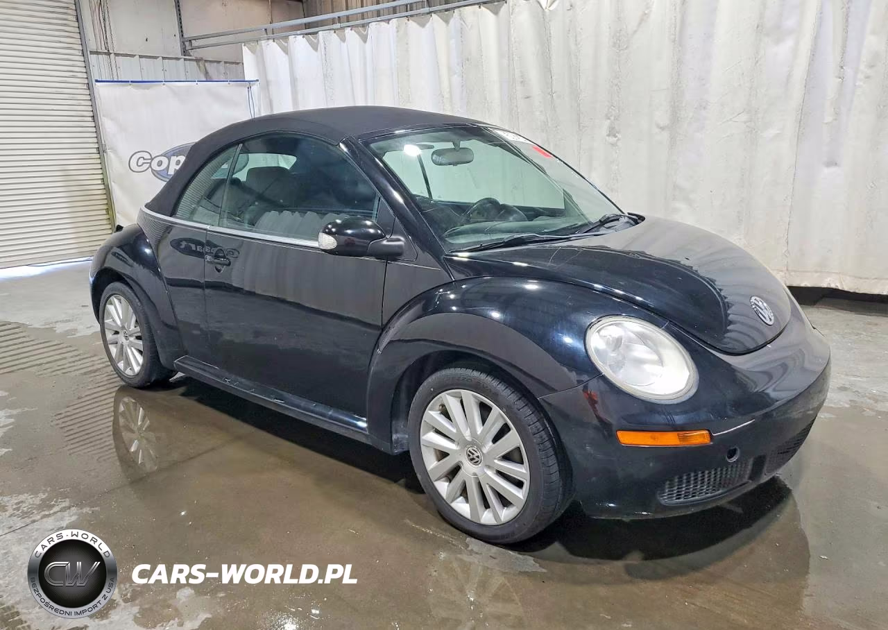 2008 Volkswagen New Beetle Convertible Se VIN:3VWRF31Y18M407052 - 4