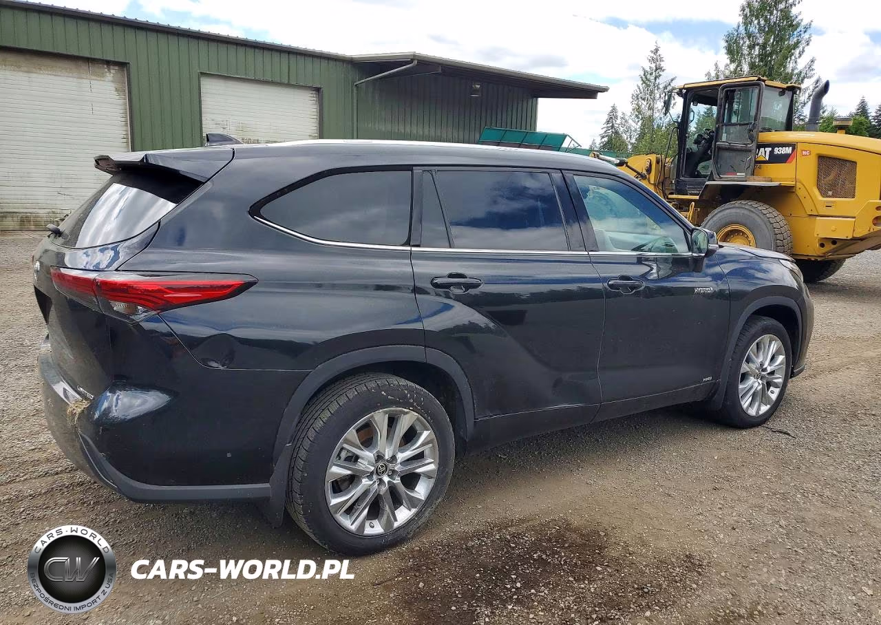 2021 Toyota Highlander Hybrid Limited VIN:5TDDBRCH4MS016495 - 3