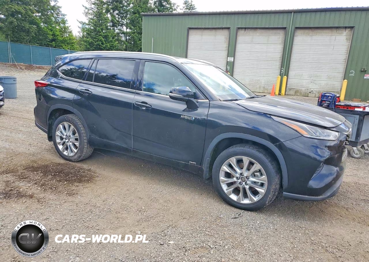 2021 Toyota Highlander Hybrid Limited VIN:5TDDBRCH4MS016495 - 4