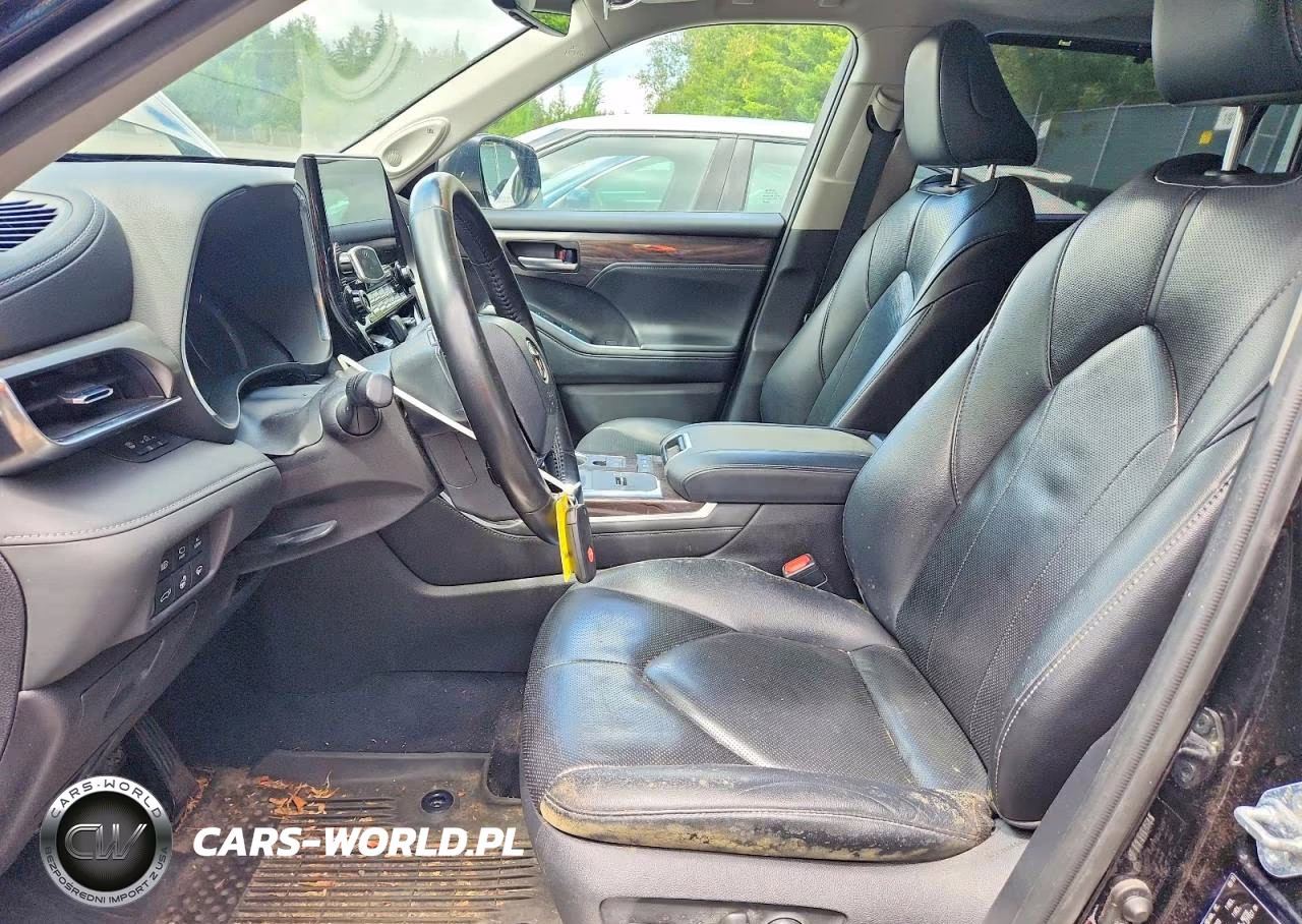 2021 Toyota Highlander Hybrid Limited VIN:5TDDBRCH4MS016495 - 7