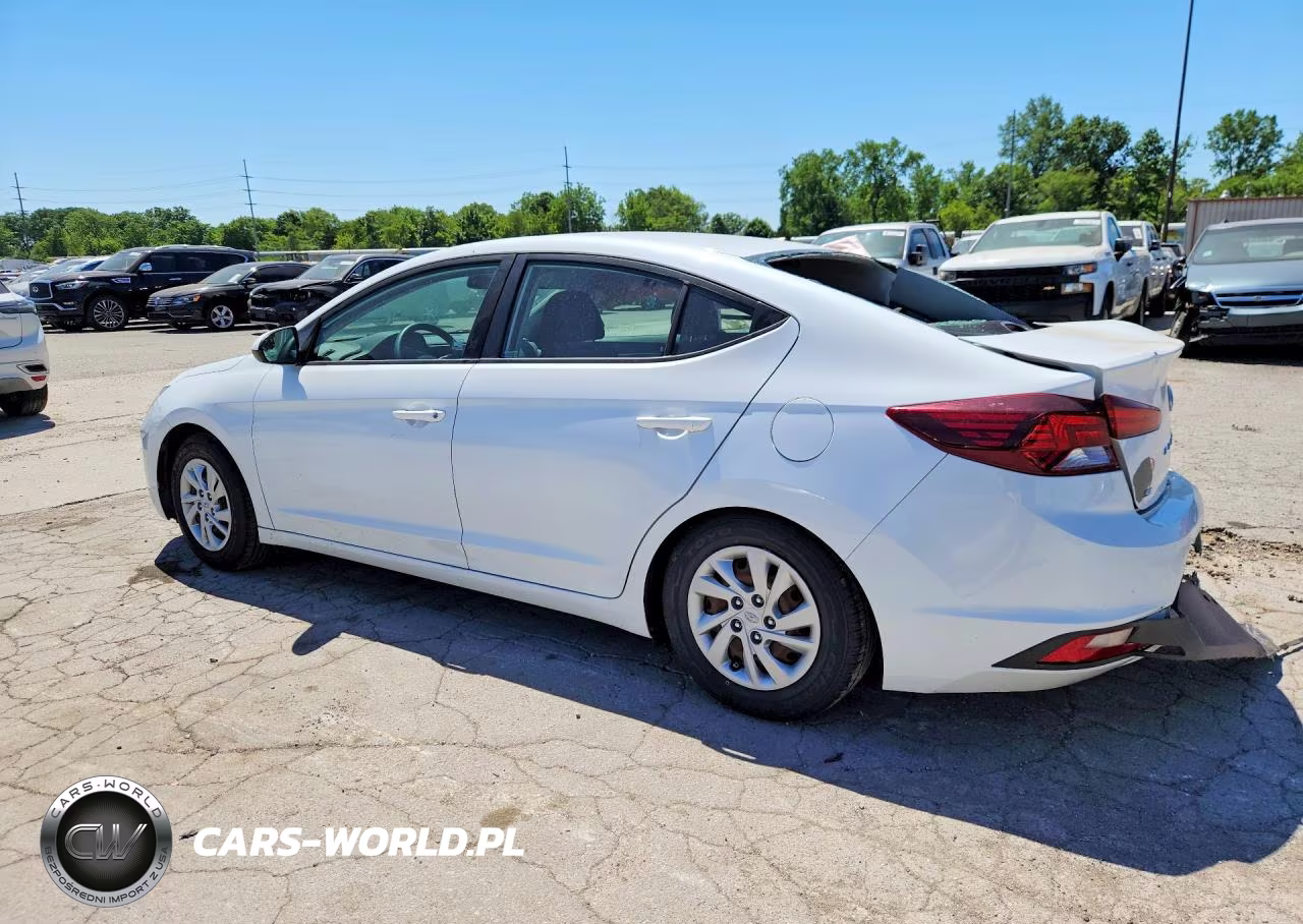 2019 Hyundai Elantra Se VIN:5NPD74LF2KH492315 - 2