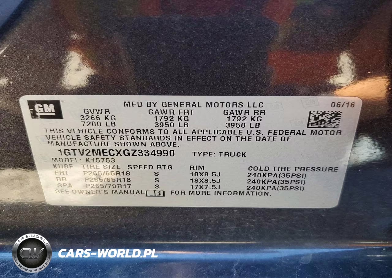 2016 GMC Sierra K1500 Sle VIN:1GTV2MECXGZ334990 - 12