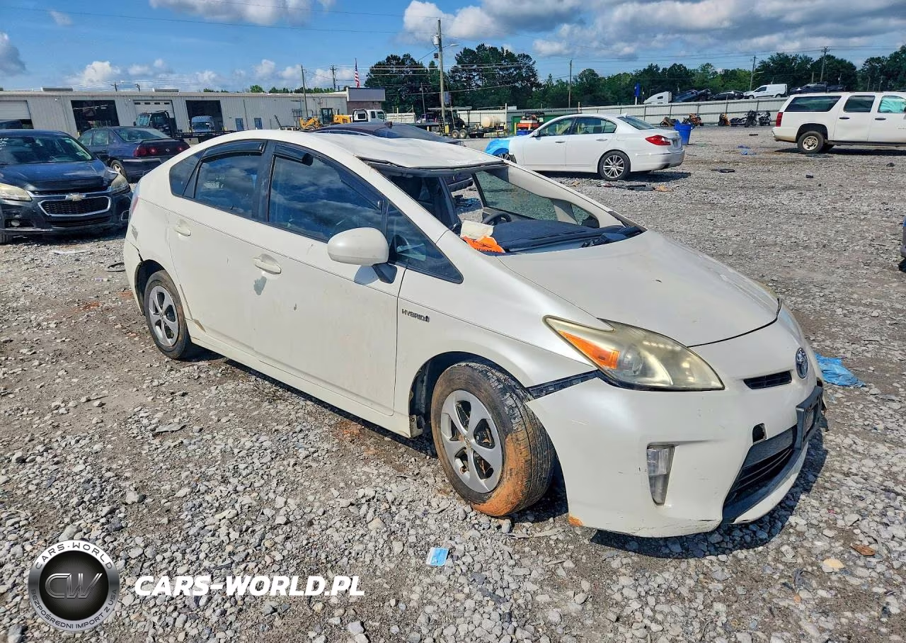 2012 Toyota Prius Three VIN:JTDKN3DU2C5500872 - 4