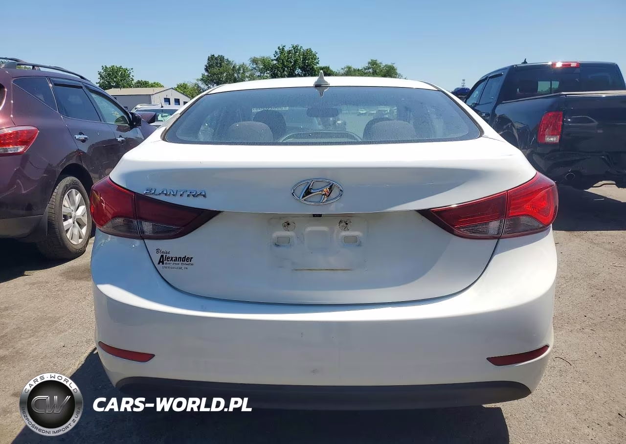 2016 Hyundai Elantra Value Edition VIN:5NPDH4AE4GH783428 - 6