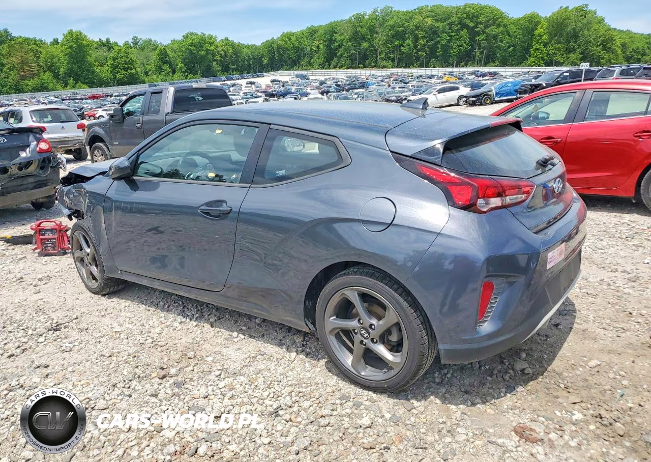 2019 Hyundai Veloster 2.0L VIN:KMHTG6AFXKU016888 - 2