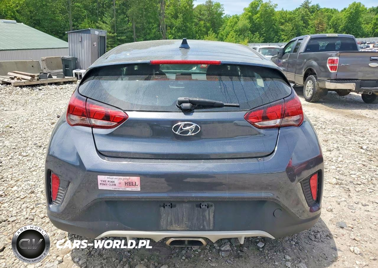 2019 Hyundai Veloster 2.0L VIN:KMHTG6AFXKU016888 - 6