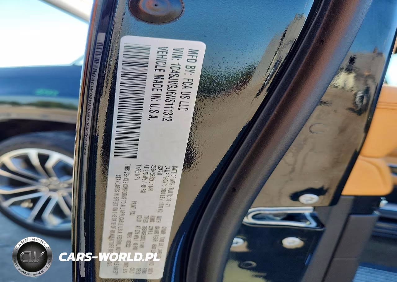 2022 Jeep Grand Wagoneer Series Iii VIN:1C4SJVGJ6NS111312 - 13