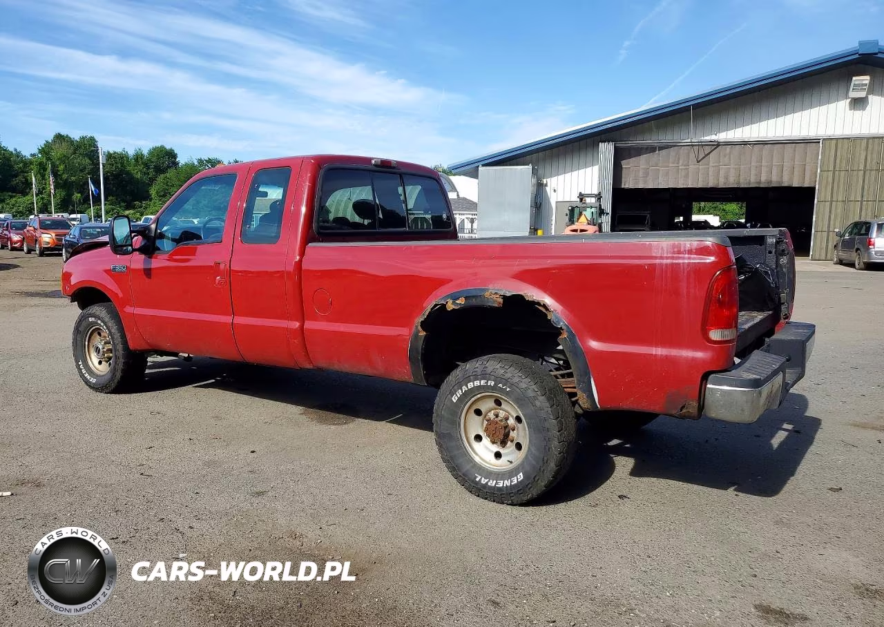 2002 Ford F350 Srw Super Duty VIN:1FTSX31F22EC03003 - 2