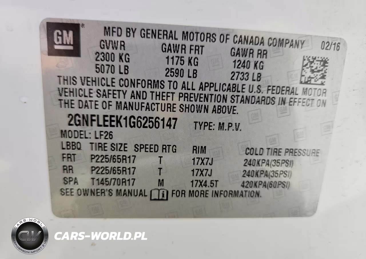 2016 Chevrolet Equinox Ls VIN:2GNFLEEK1G6256147 - 14