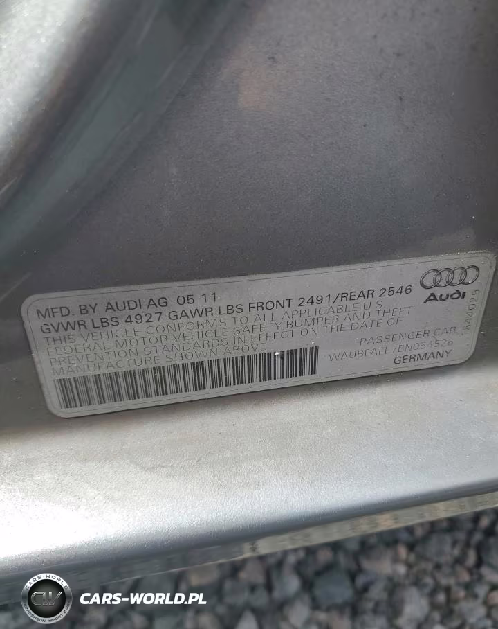 2011 Audi A4 Premium VIN:WAUBFAFL7BN054526 - 12