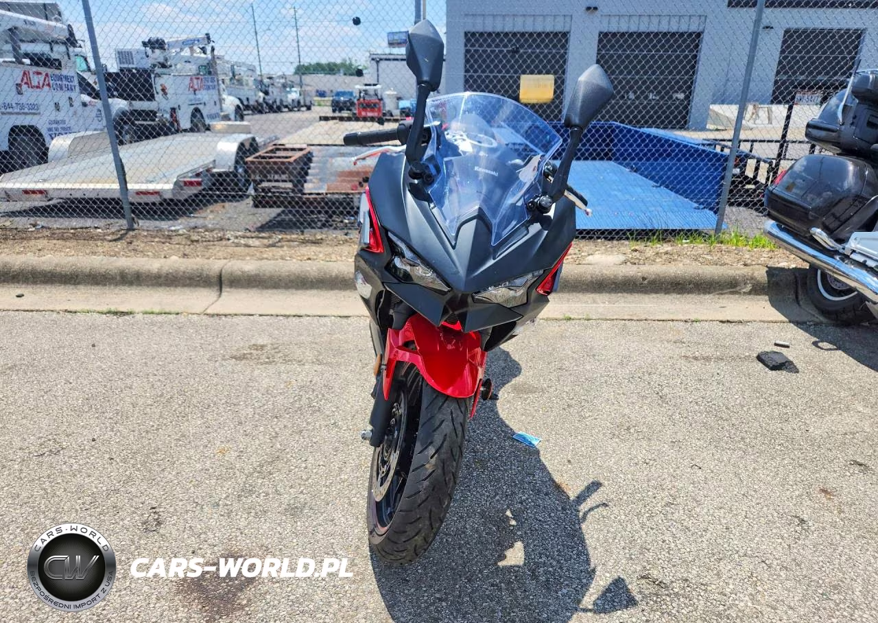 2025 Kawasaki Ex500 VIN:ML5EXGG13SDA62042 - 2