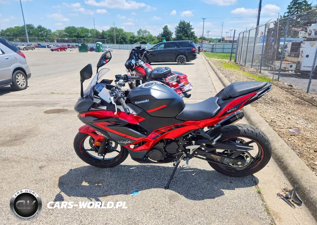 2025 Kawasaki Ex500 VIN:ML5EXGG13SDA62042 - 3