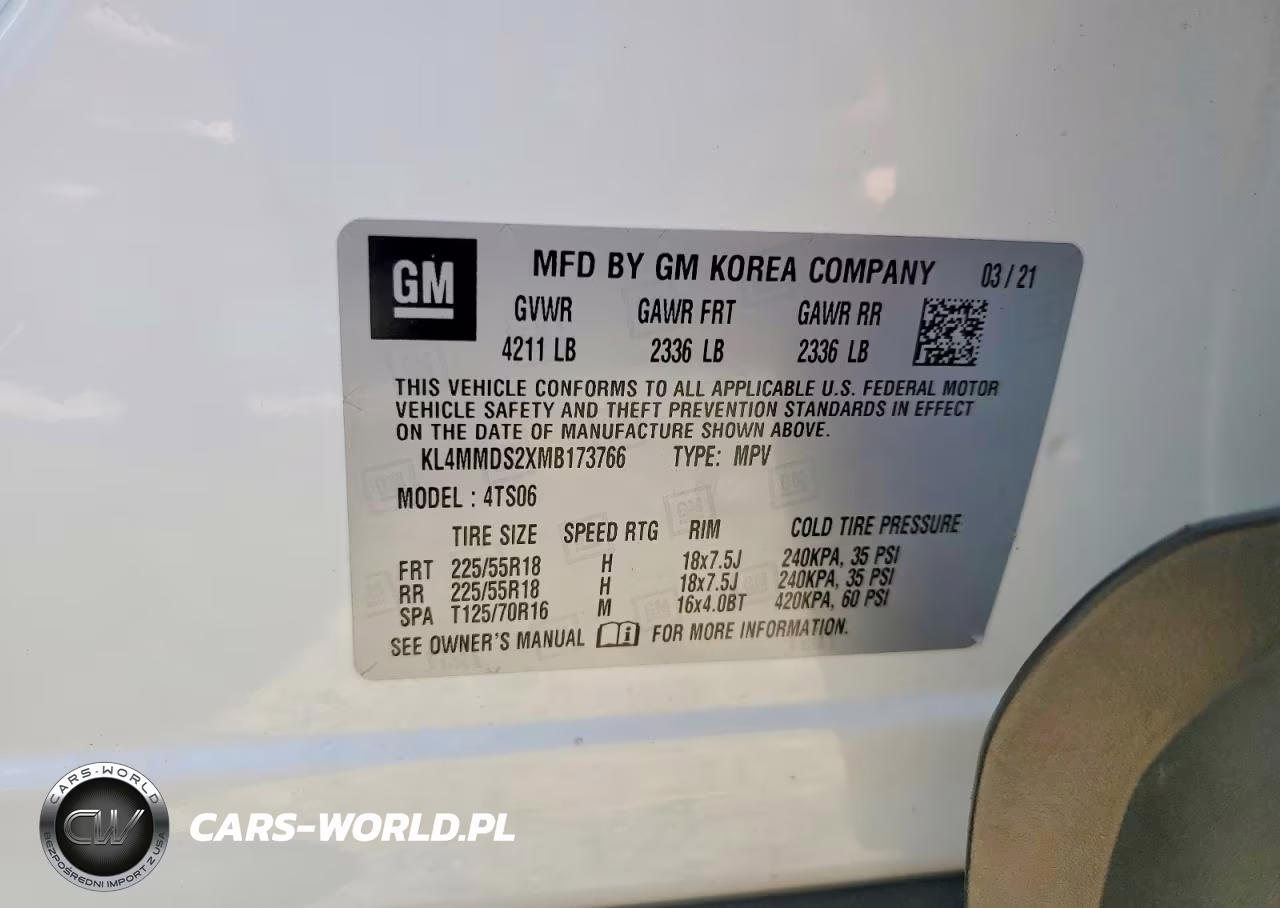 2021 Buick Encore Gx Select VIN:KL4MMDS2XMB173766 - 13