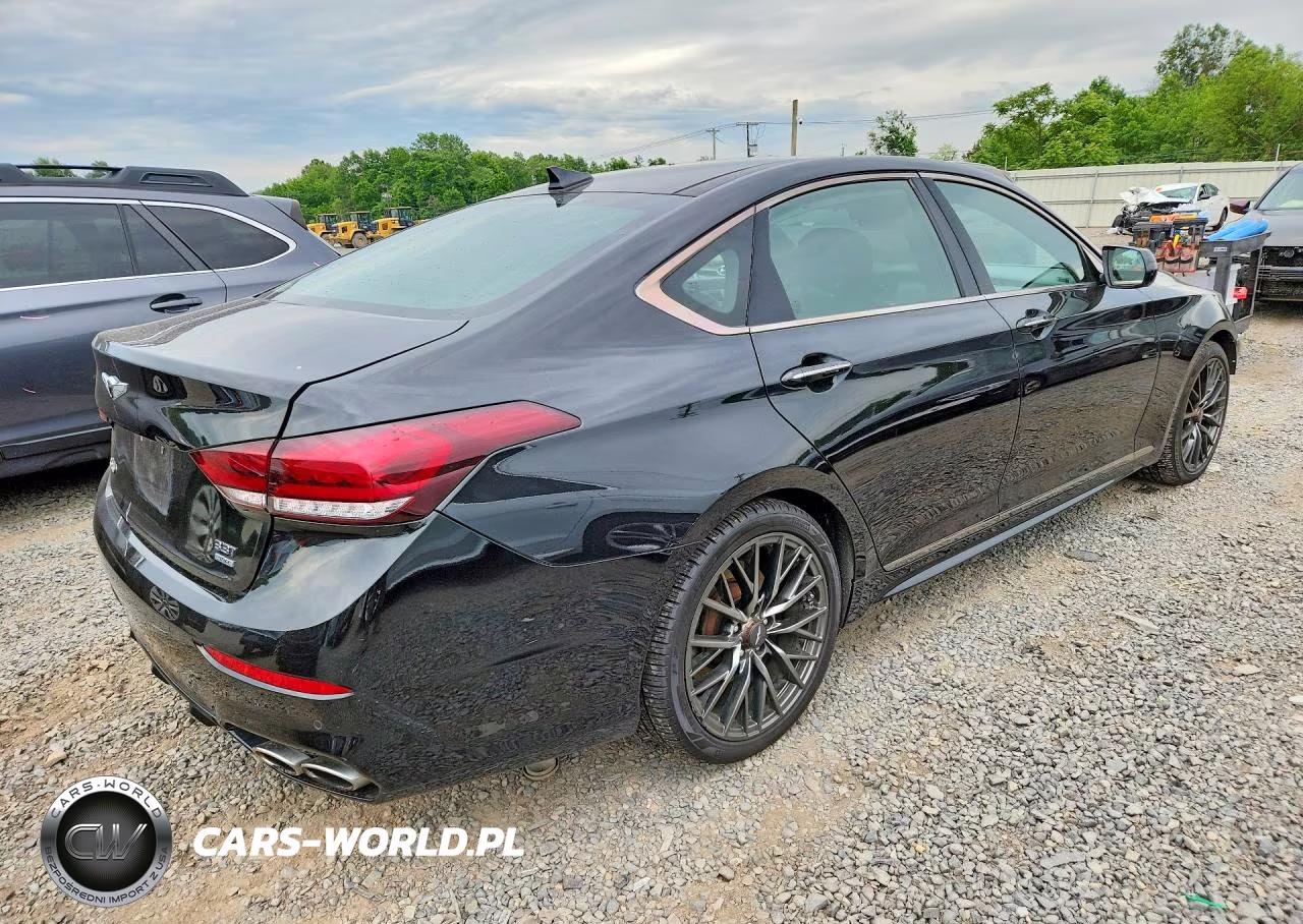 2018 Genesis G80 Sport VIN:KMHGN4JB8JU248896 - 3
