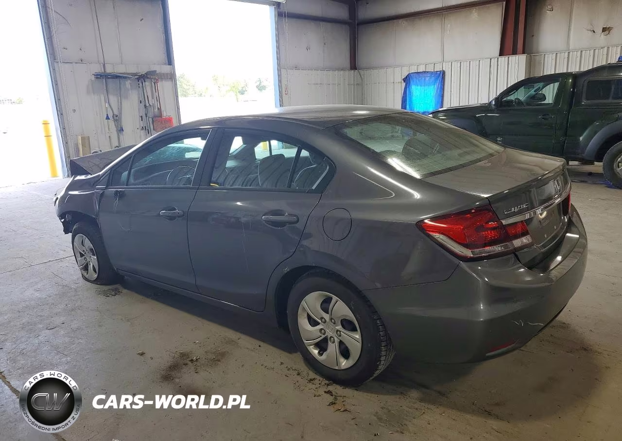 2013 Honda Civic Lx VIN:2HGFB2F54DH504475 - 2