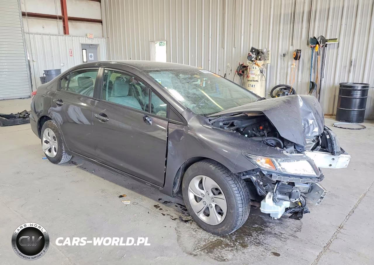2013 Honda Civic Lx VIN:2HGFB2F54DH504475 - 4