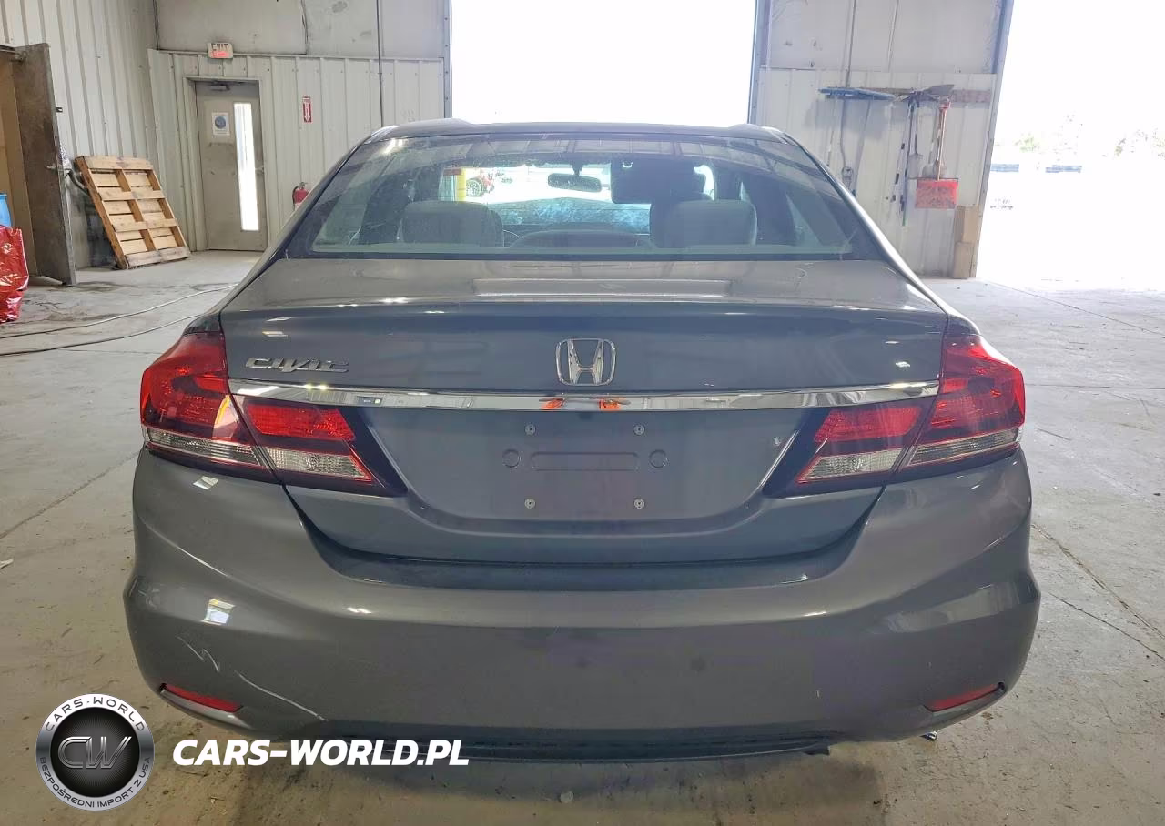 2013 Honda Civic Lx VIN:2HGFB2F54DH504475 - 6