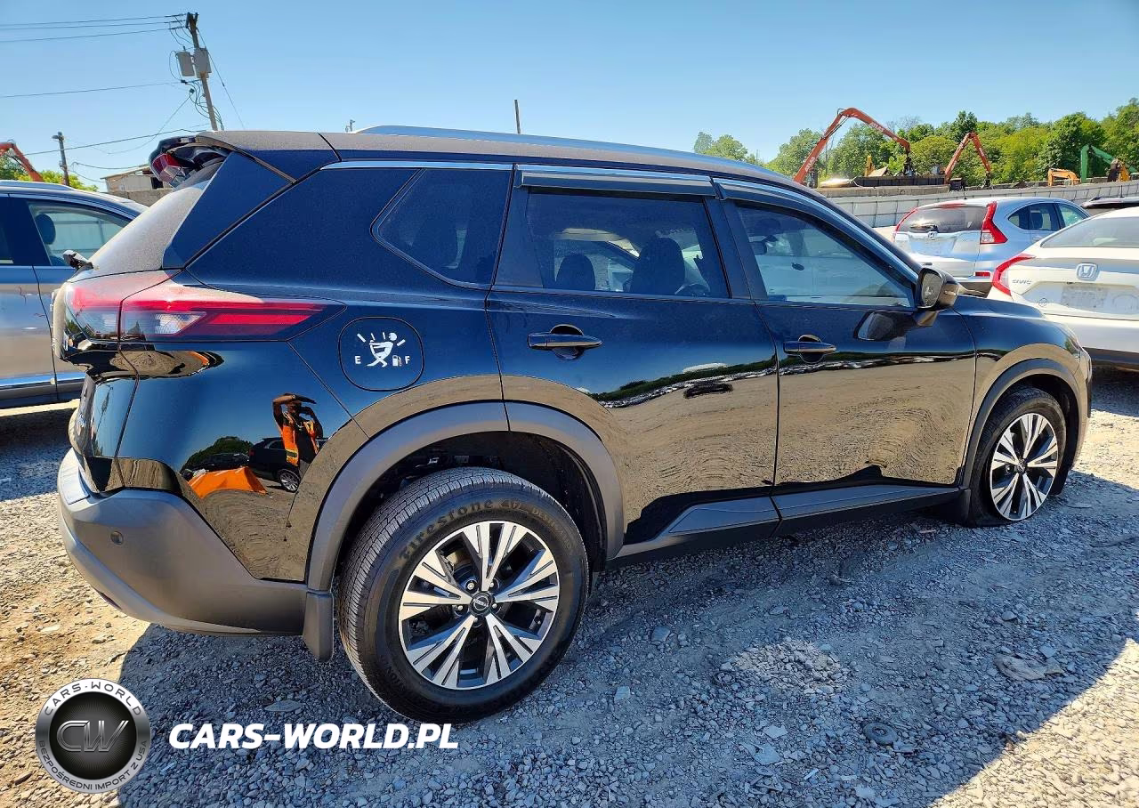 2022 Nissan Rogue Sv VIN:5N1BT3BB4NC734061 - 3