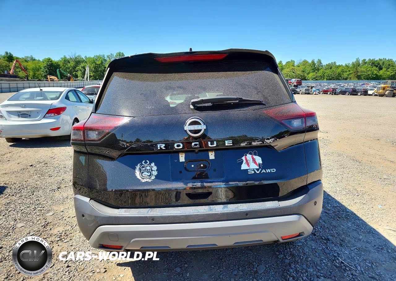 2022 Nissan Rogue Sv VIN:5N1BT3BB4NC734061 - 6