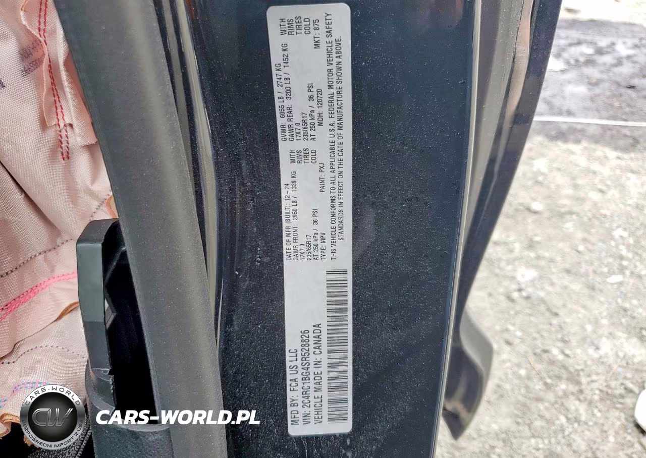 2025 Chrysler Pacifica Select VIN:2C4RC1BG4SR528826 - 12