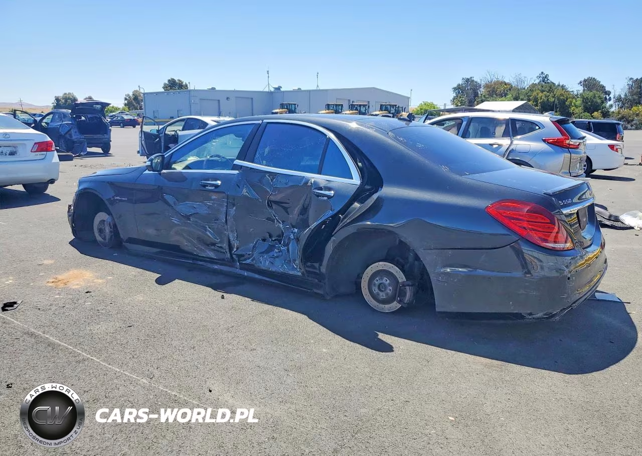 2015 Mercedes-Benz S 550 VIN:WDDUG8CB2FA156655 - 2