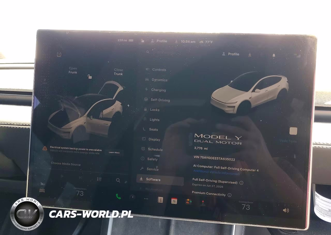 2026 Tesla Model Y VIN:7SAYGDEE5TA635022 - 9