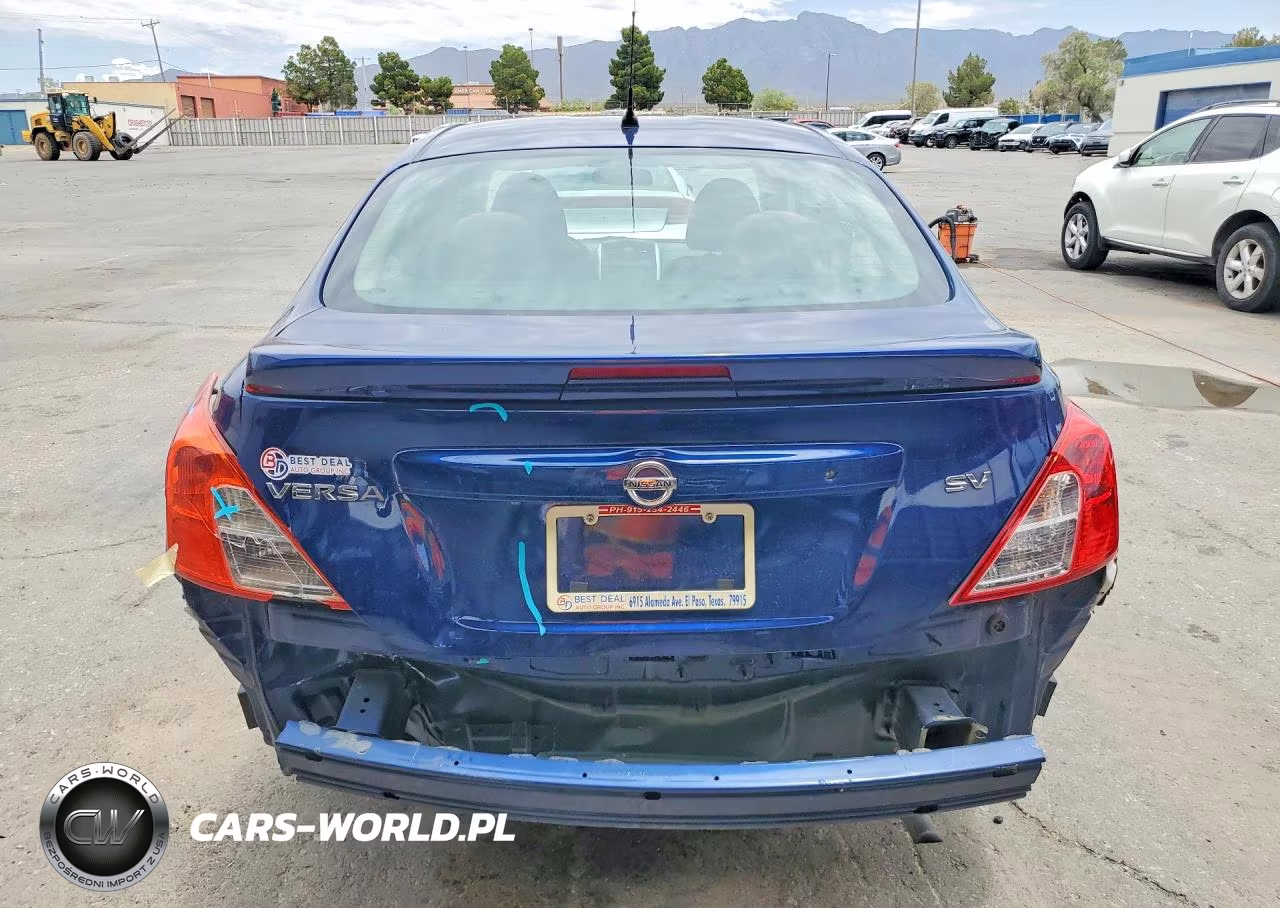 2019 Nissan Versa Sv VIN:3N1CN7AP4KL830394 - 6