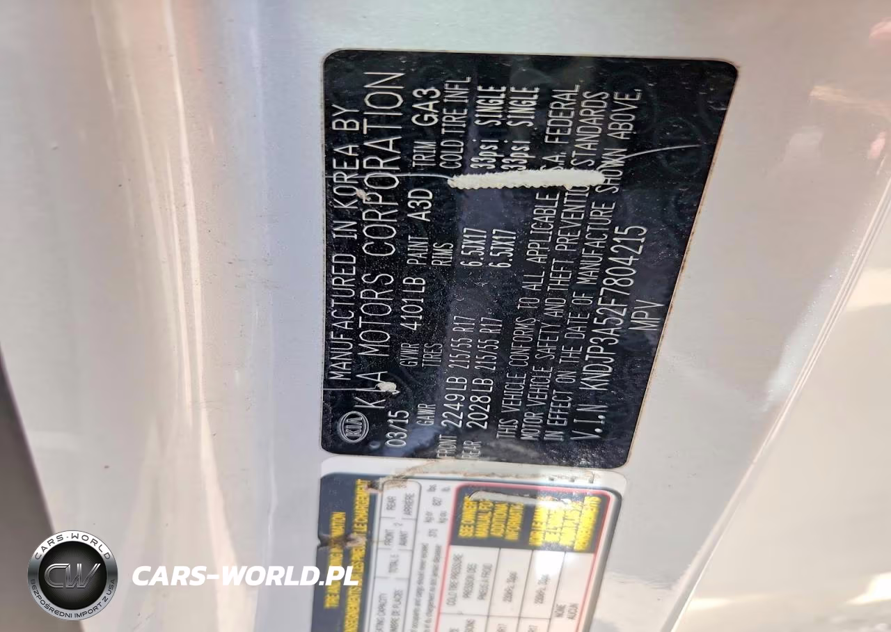2015 Kia Soul + VIN:KNDJP3A52F7804215 - 12