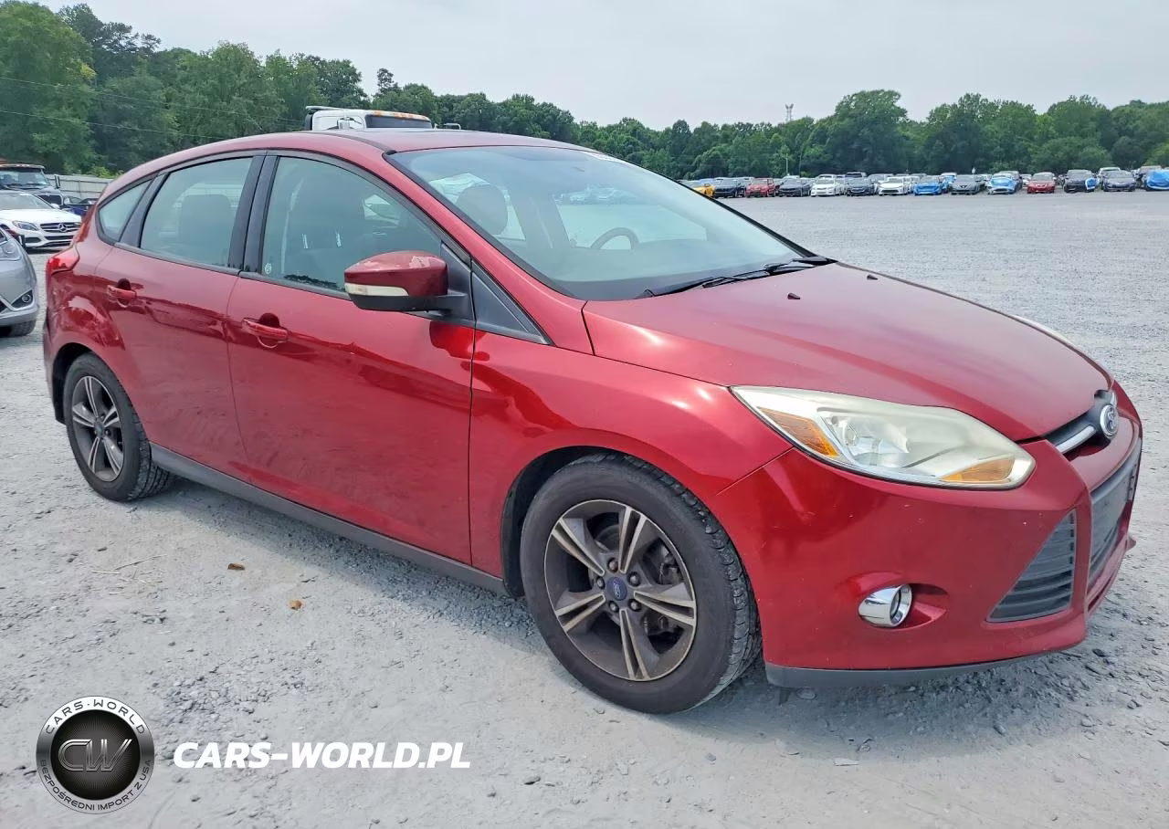 2014 Ford Focus Se VIN:1FADP3K28EL383498 - 4