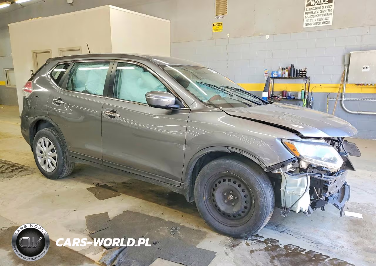 2015 Nissan Rogue S VIN:KNMAT2MV9FP583729 - 4