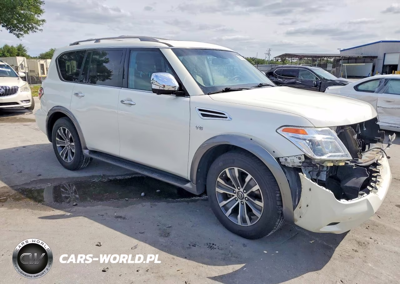 2017 Nissan Armada Sl VIN:JN8AY2ND5H9007607 - 4